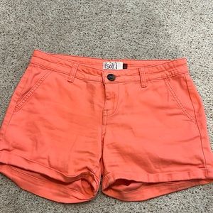 Coral SO Denim Shorts